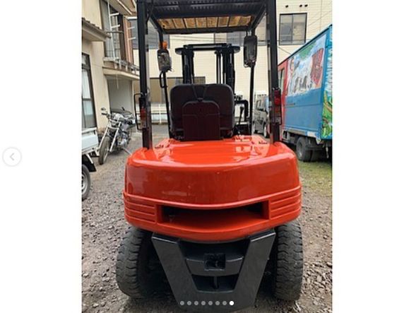 フォークリフトの塗装後3