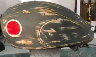 エアブラシ サビ感